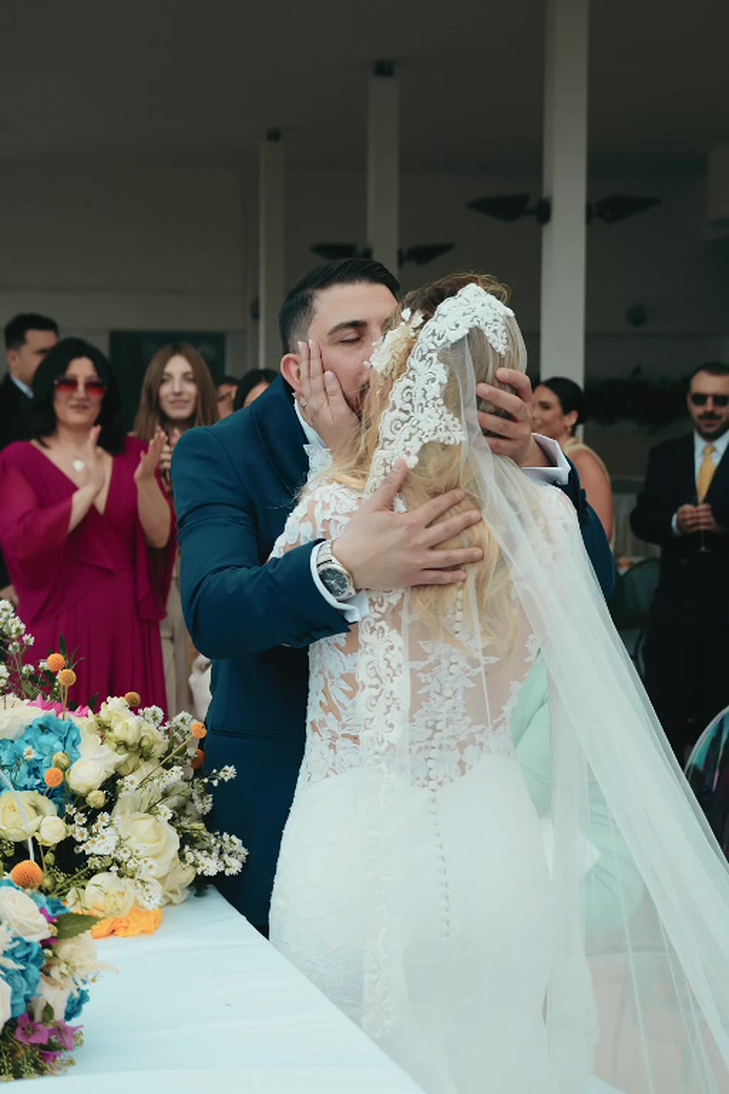 Rito civile durante un matrimonio